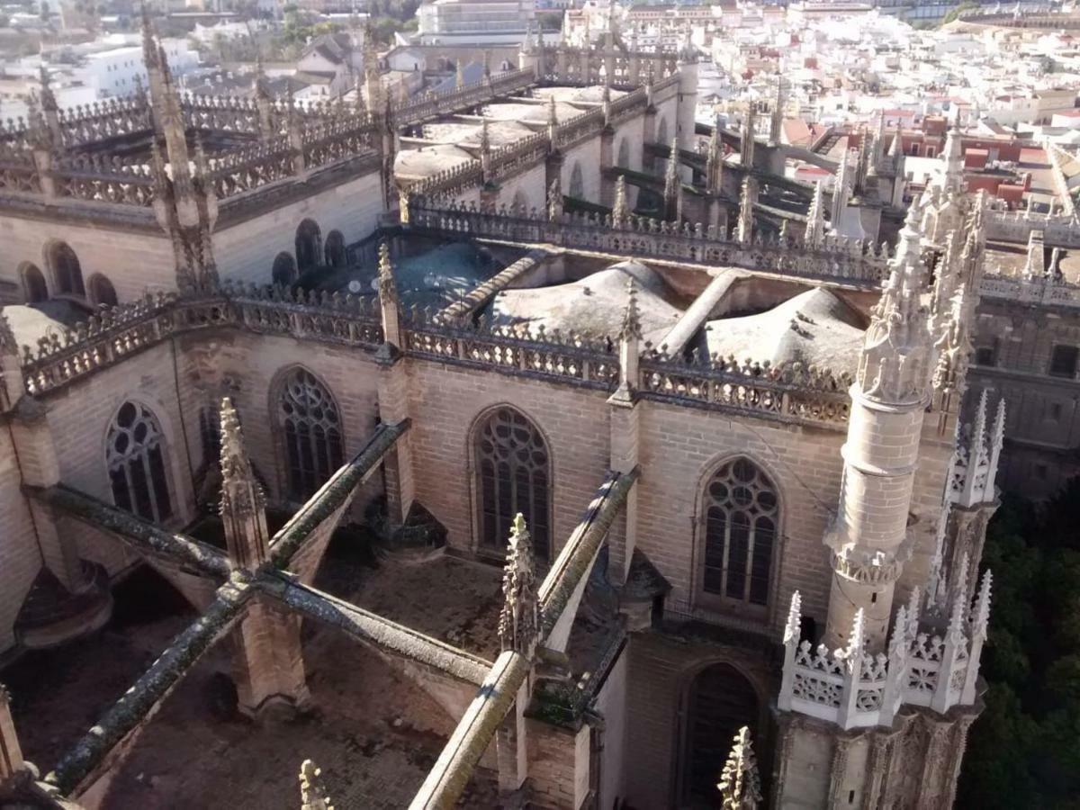 Apartamento céntrico Plaza del Salvador Siviglia Esterno foto